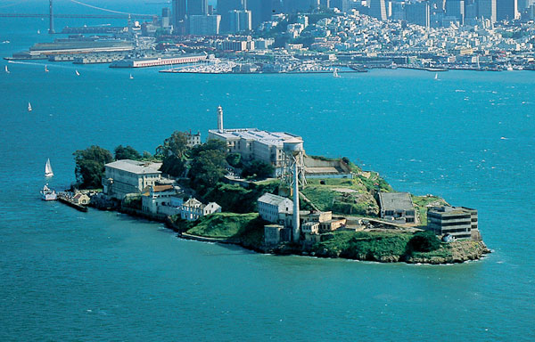 Alcatraz Island at Castro Valley