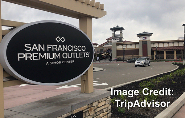 San Francisco Premium Outlets in Livermore